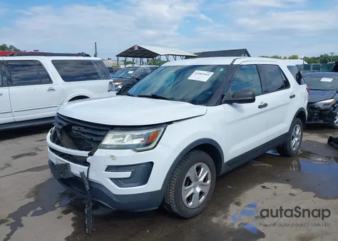 2017 Ford Police Interceptor из США, поврежденный, VIN 1FM5K8AR4HGD26216